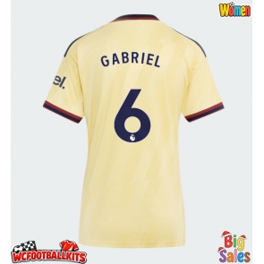 Arsenal Gabriel Magalhaes #6 Replica Third Stadium Shirt for Women 2026-27 Short Sleeve